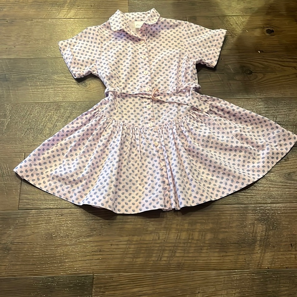 Boutique paisley, print dress with belt